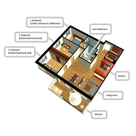 Apartman Donovaly Panorama 31C 4I Bagian luar foto